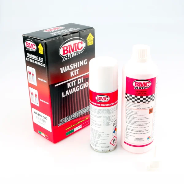 BMC Air Filters Complete Washing Kit Filter Cleaner (Detergent 500ml + Spray 200ml)