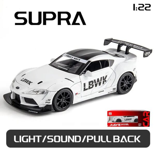 Toyota Supra Alloy Car Model