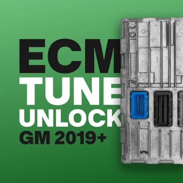 ECU Unlock Tuning for GM 2019-2022