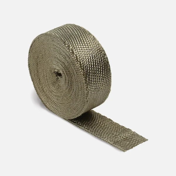 Exhaust Insulating Wrap - Gold - 15m